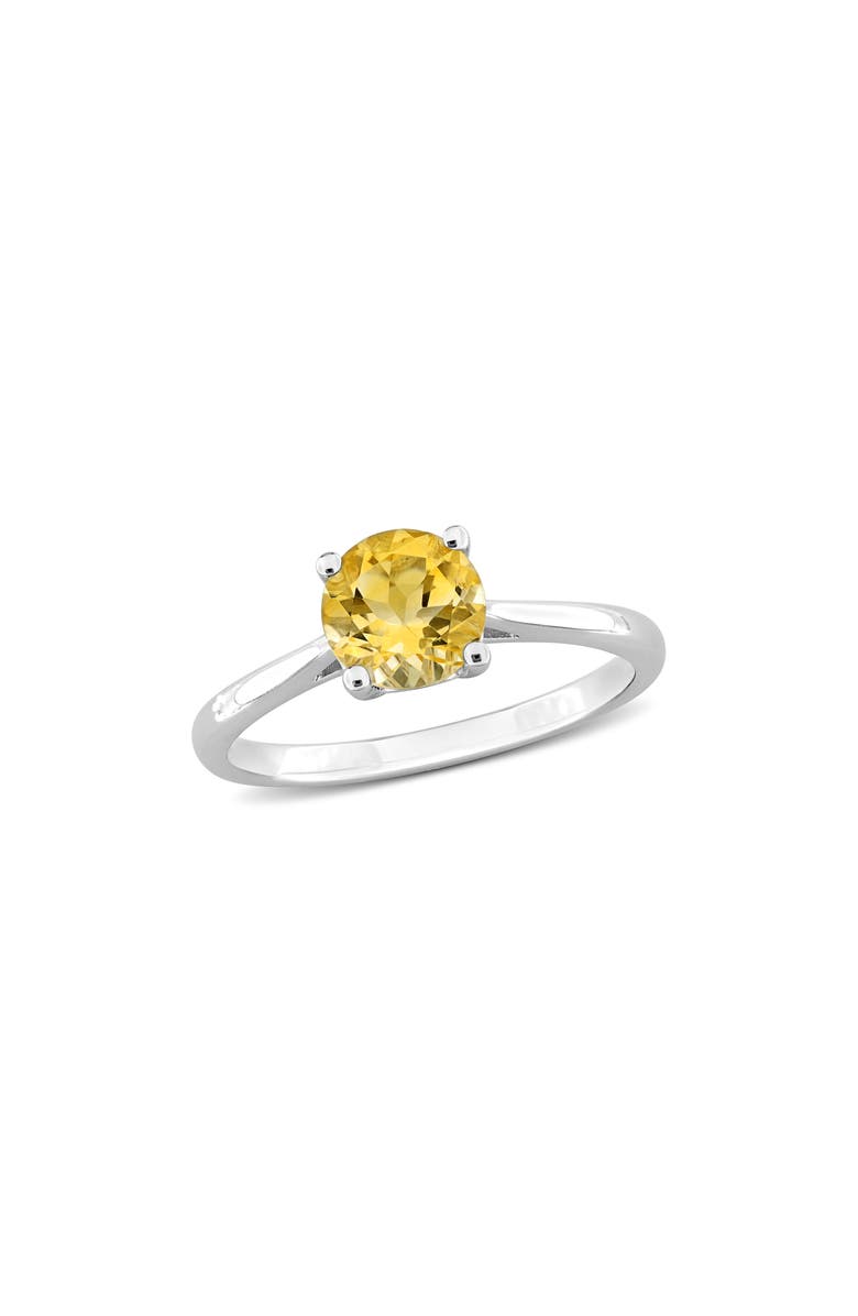 DELMAR Citrine Solitaire Ring, Main, color,