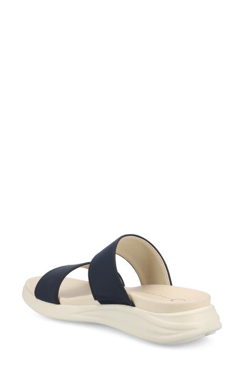 JOURNEE COLLECTION JOURNEE COLLECTION JANIS WEDGE SLIDE SANDAL