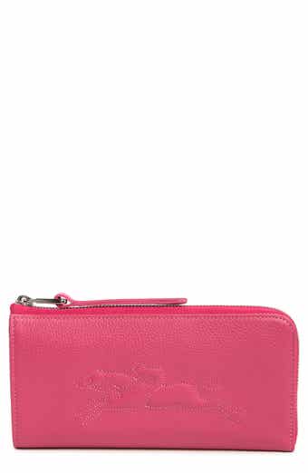 Longchamp Three Quarter Zip Continental Wallet