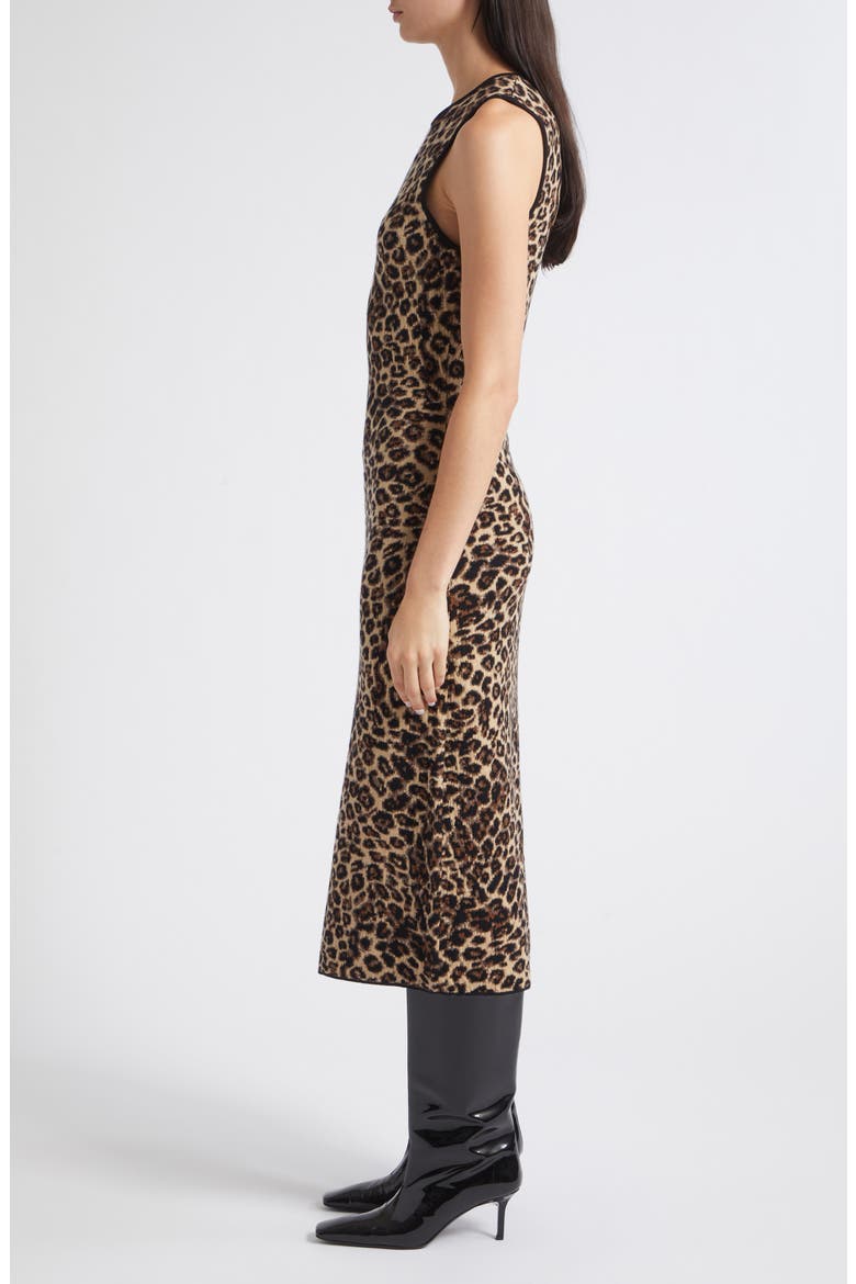 Alessia Sleeveless Wool Maxi Dress, Alternate, color, MULTI