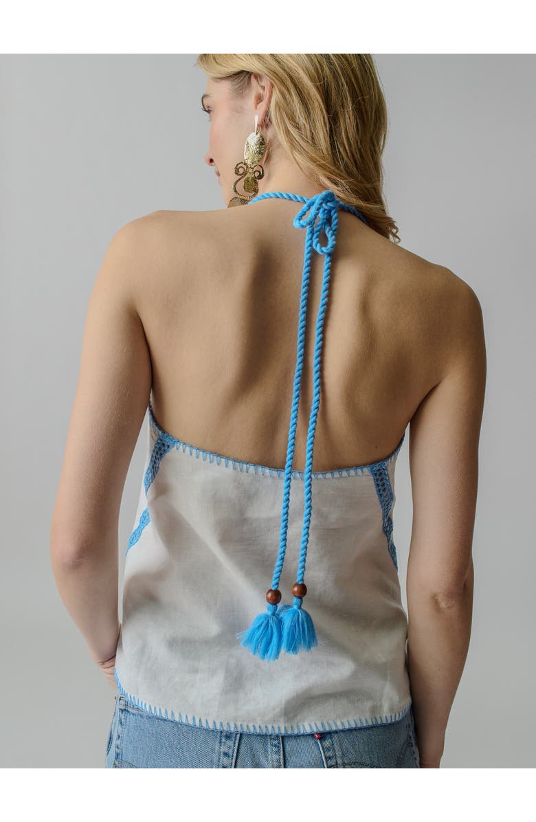 Lingua Franca Kampos Halter Top, Alternate, color,