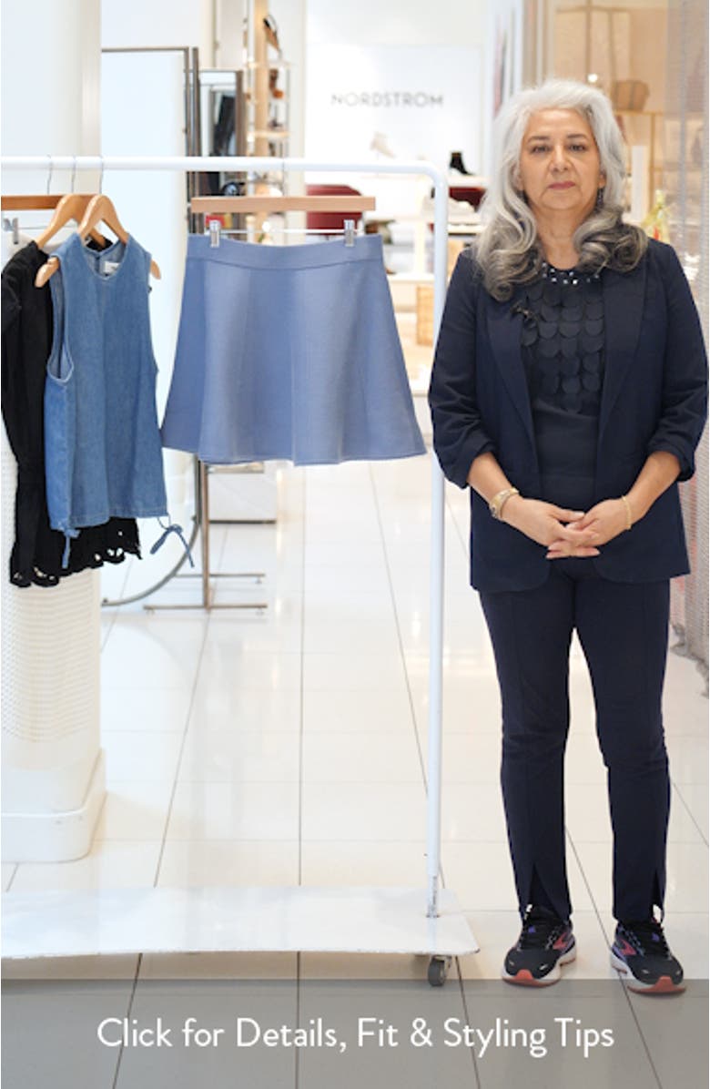 Shaylla Knit A-Line Miniskirt, sales video thumbnail