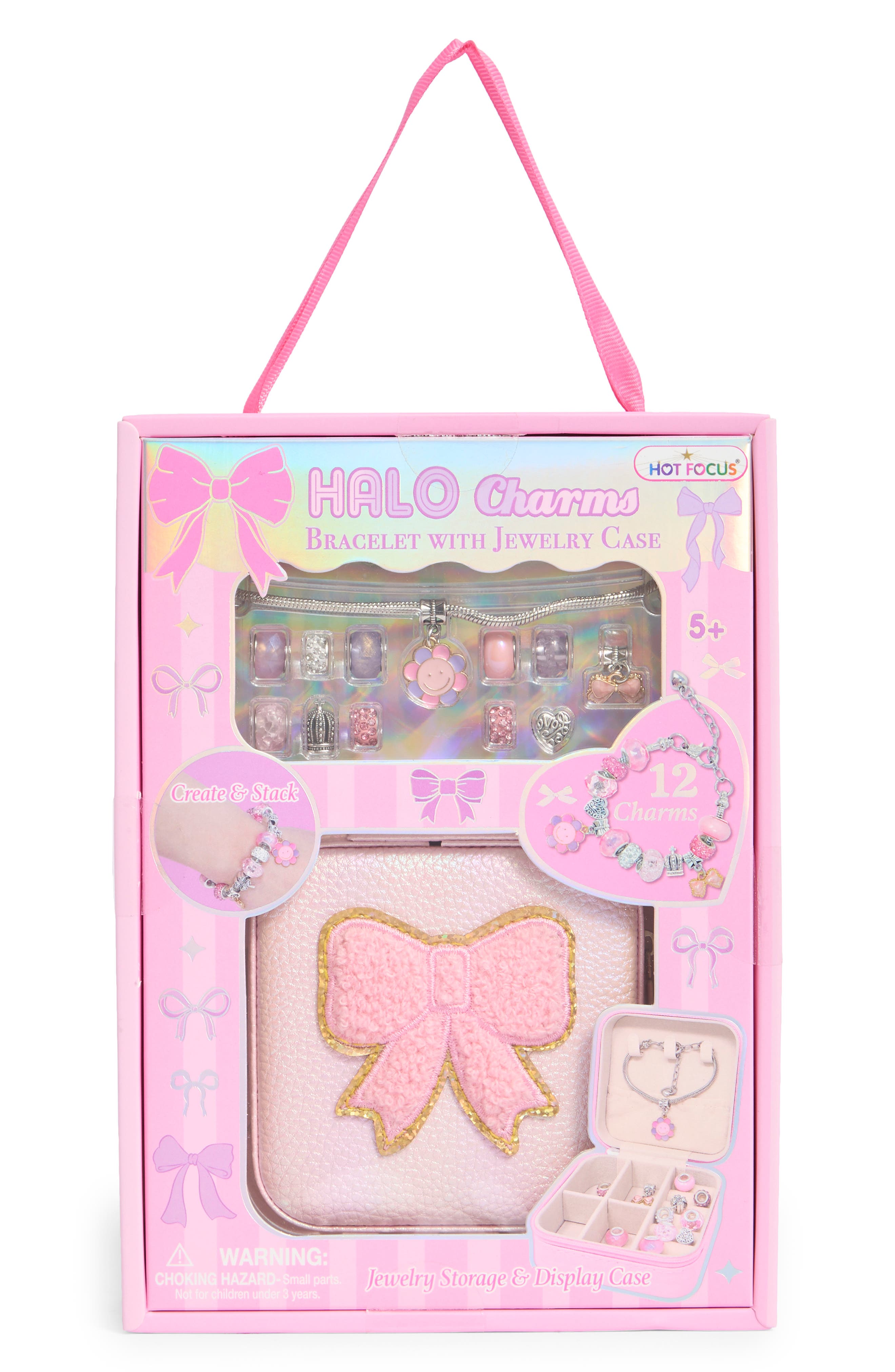 Kids' HALO Charms Bracelet & Jewelry Case Set (Women) | Nordstromrack