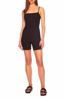 Susana Monaco Sleeveless Rib Romper