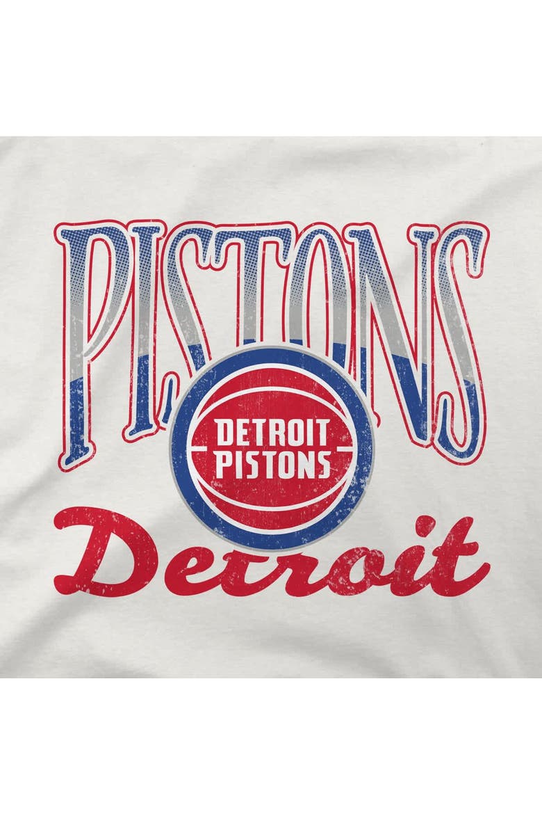Unisex Stadium Essentials Oatmeal Detroit Pistons Sky High Fleece Sweatshirt, Alternate, color, Oatmeal