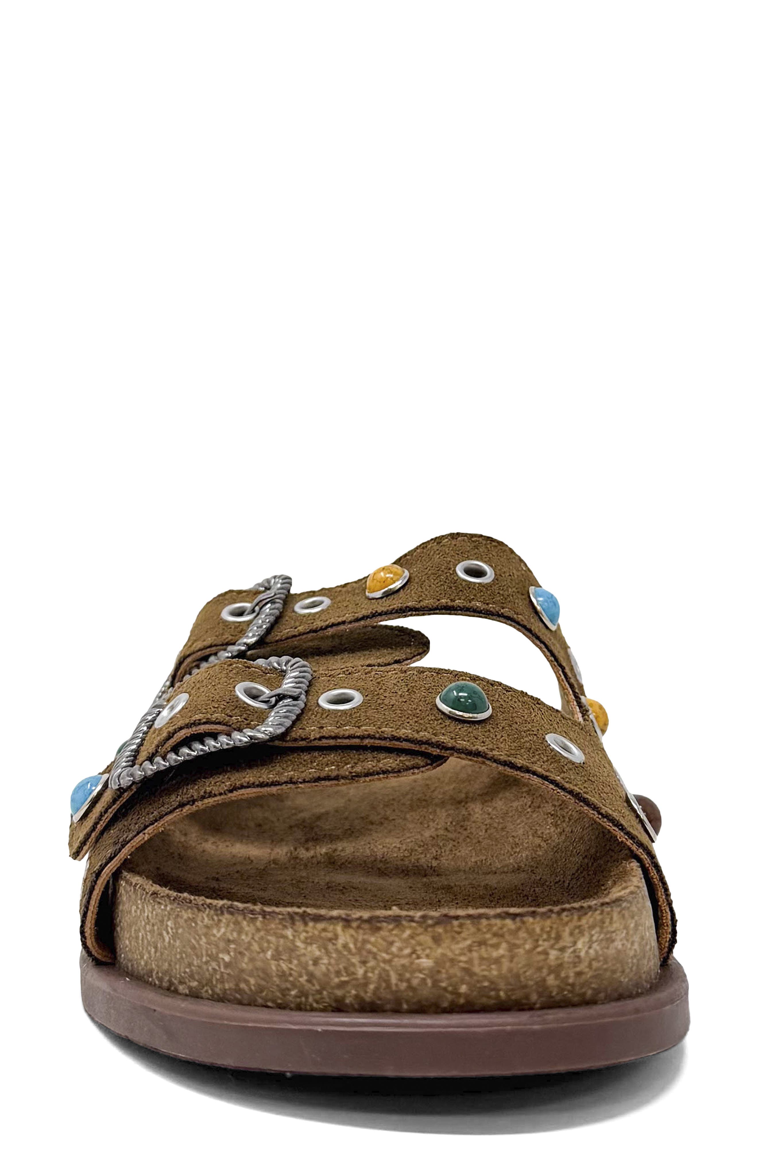 Bloom Slide Sandal, Alternate, color, TAN