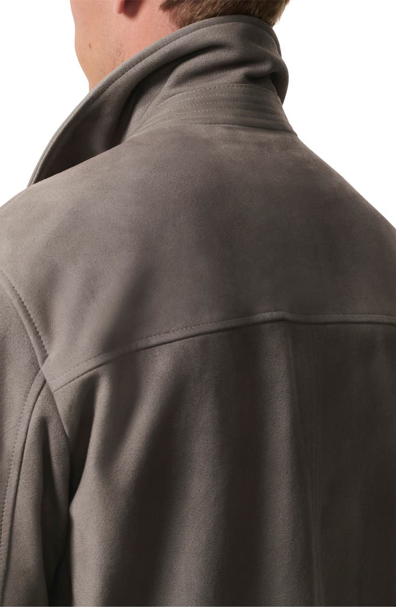 rag & bone Pace Suede Chore Jacket, Alternate, color, Desert