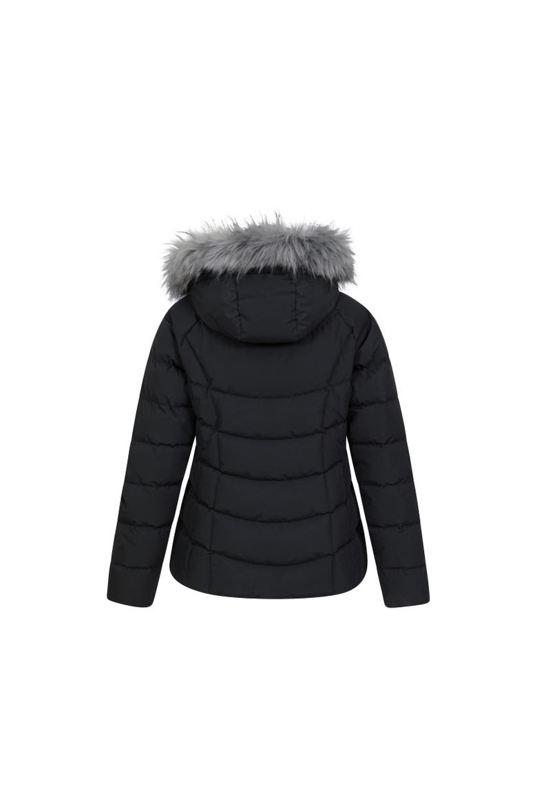 Isla Extreme Short Down Jacket, Alternate, color, Black