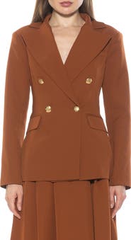Alexia Admor Double Breasted Jacket