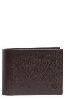 Johnston & Murphy Pebbled Leather Bifold Wallet