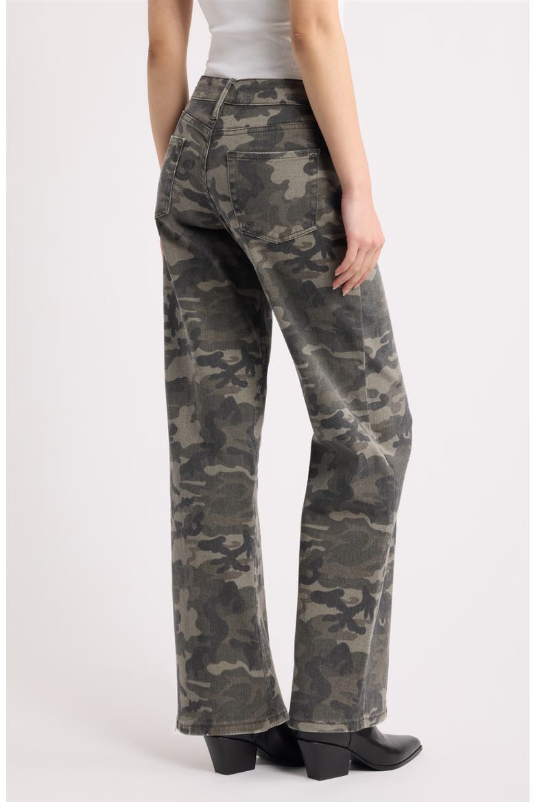 Britney Camo Low Rise Wide Leg Jeans, Alternate, color, VTCAM - VINTAGE CAMO