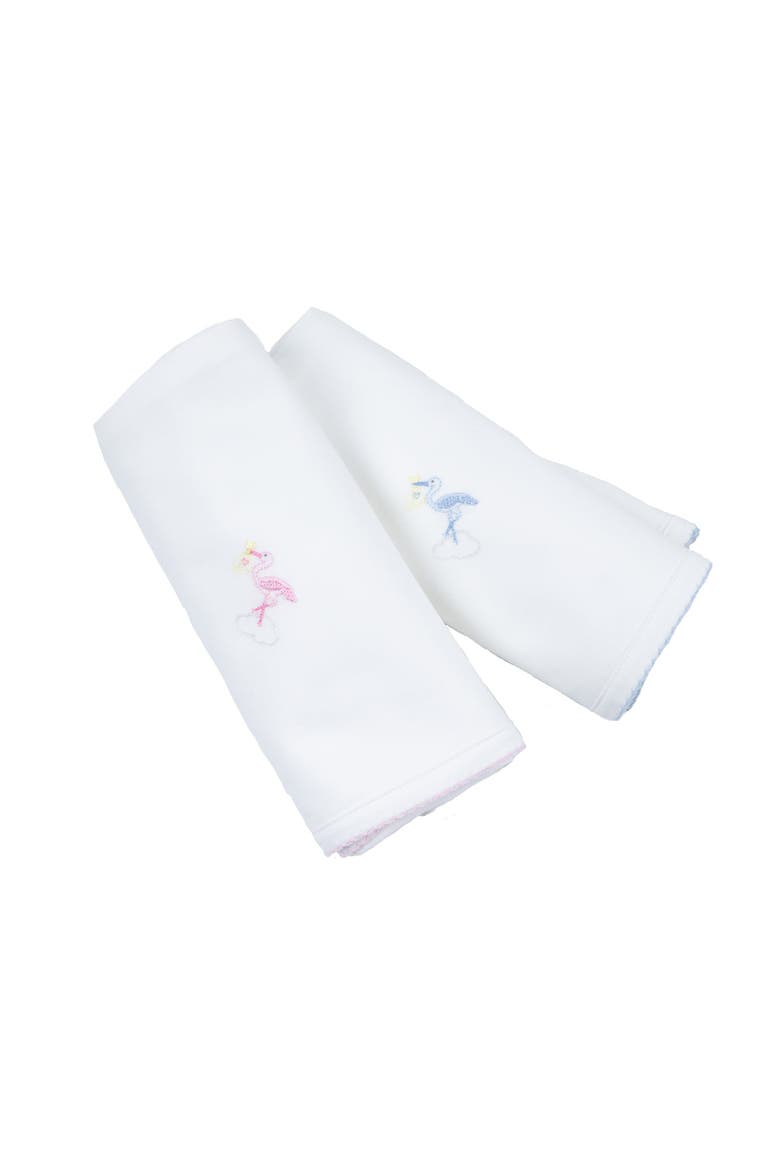 Just Delivered Blanket, Alternate, color, White & Pink