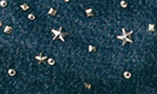 Shop Blanknyc Reeve Embellished High Waist Cutoff Denim Shorts