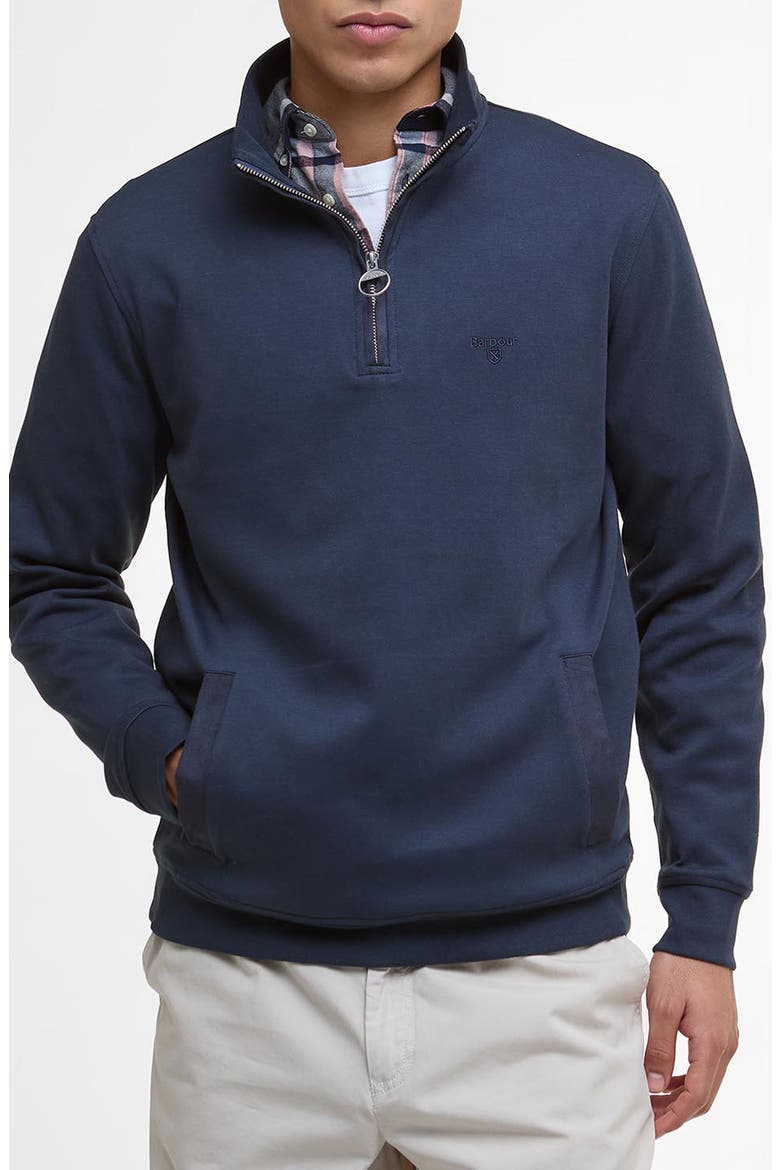 Lambeth Quarter Zip, Main, color, NAVY
