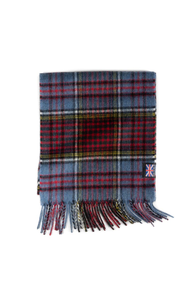 Merino Lambswool Tartan Scarf, Alternate, color, Anderson
