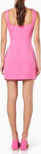 Trompe Rosette Minidress