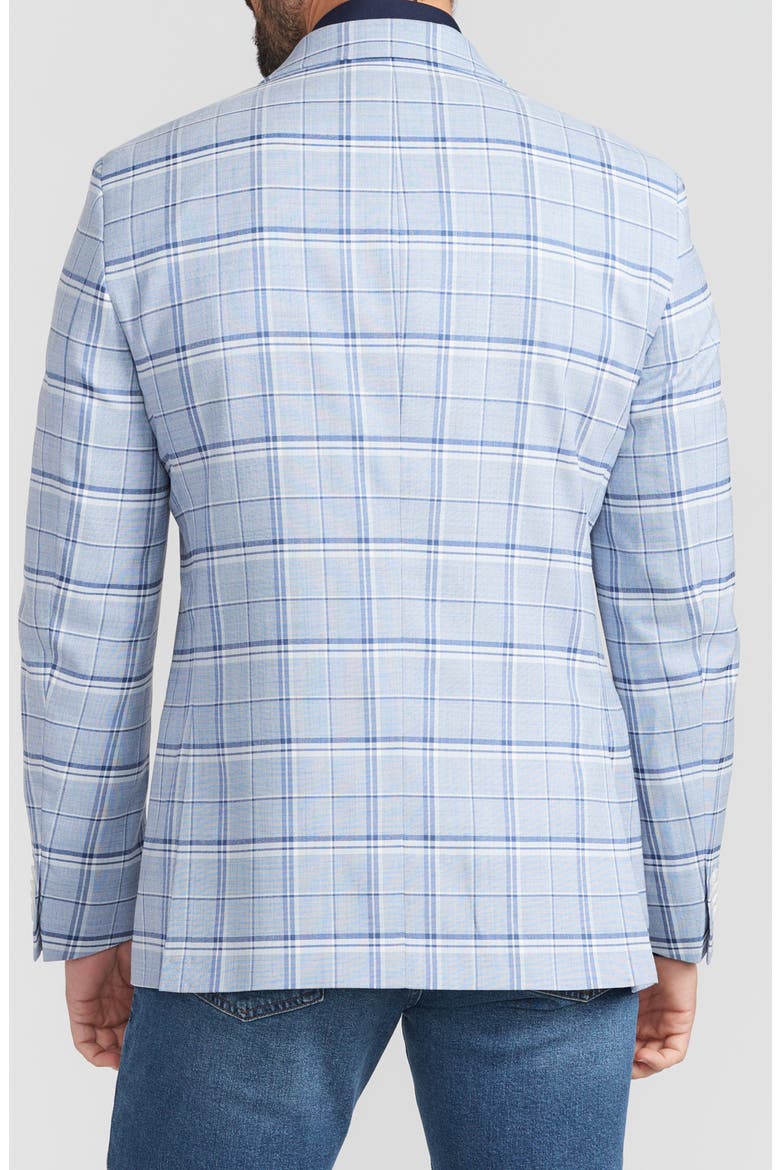 Plaid Sport Coat, Alternate, color, BLUE