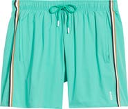 BOSS Iconic Side Stripe Swim Trunks