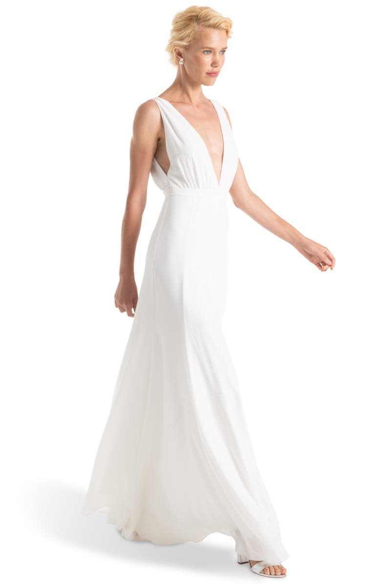 Joanna August Jagger Plunging Wrap Dress, Alternate, color, 