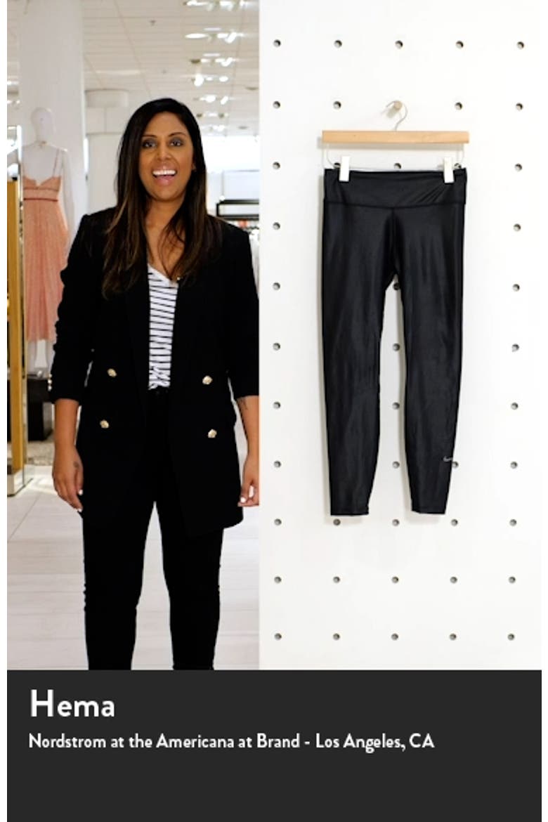 One Faux Leather Mid Rise 7/8 Leggings video