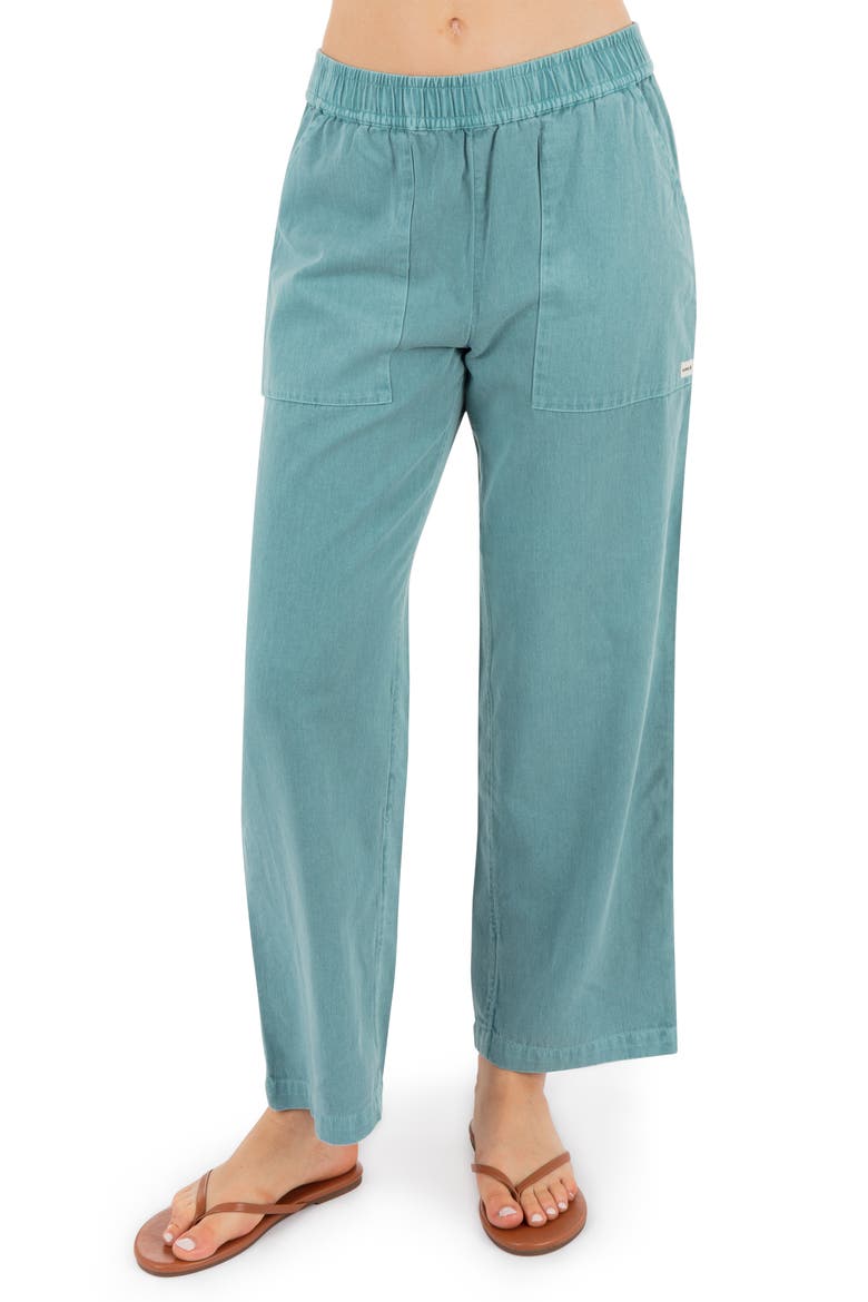 Wavy Days Wide Leg Pants, Main, color, REEF WATERS