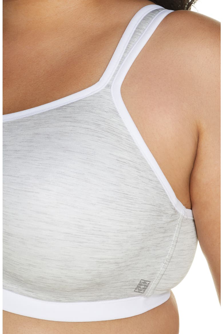 Yogi Convertible Sports Bra, Alternate, color, FEATHER GR