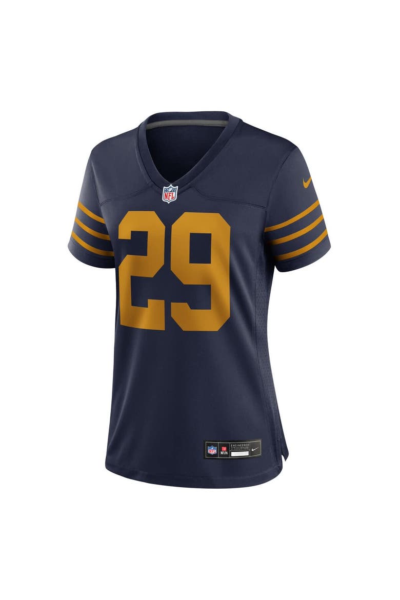 Women's Nike Xavier McKinney Navy Green Bay Packers The 1923 Classic Game Jersey, Alternate, color, Navy