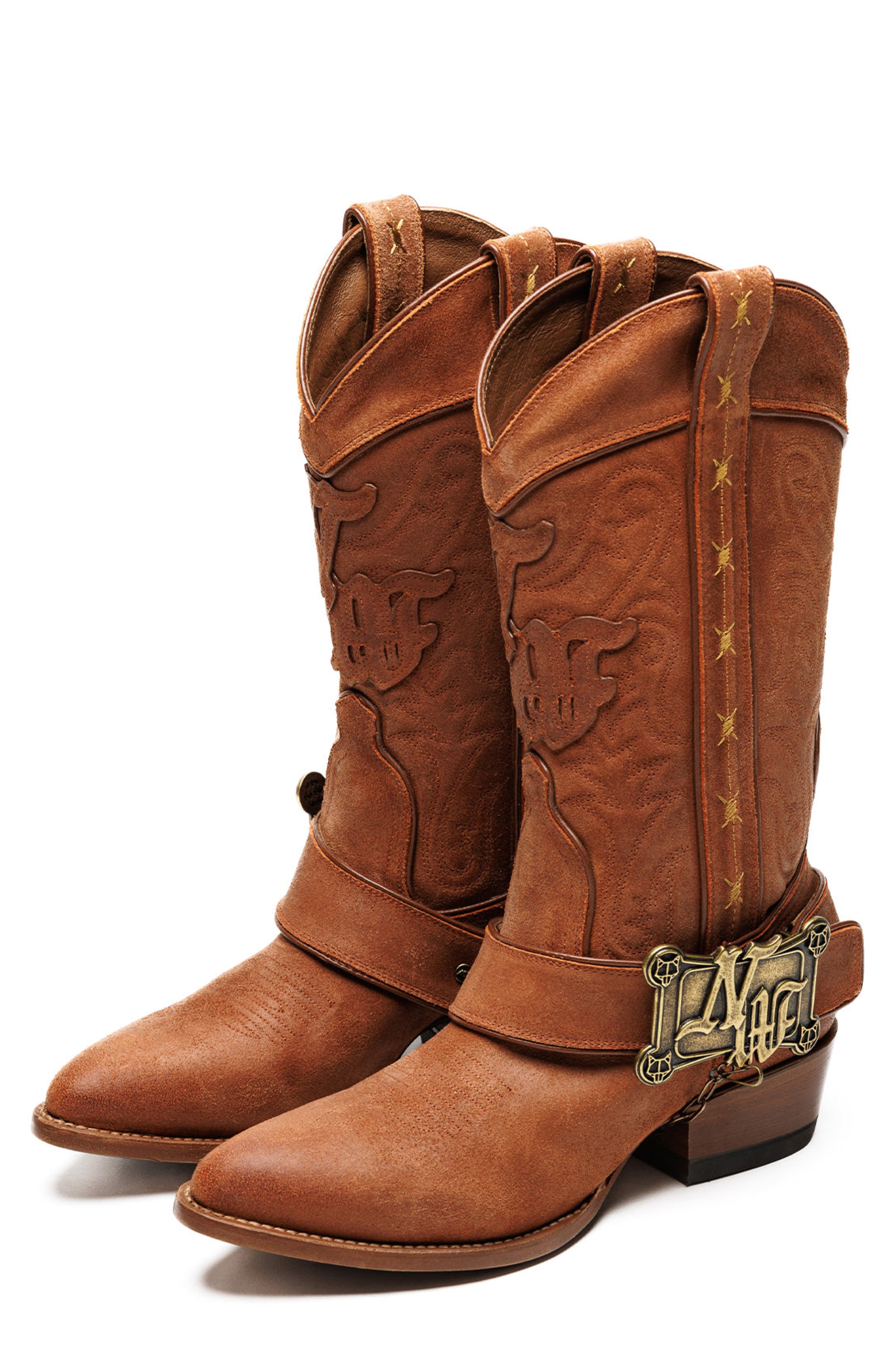 Naked Wolfe The Outlaw Western Boot, Alternate, color, 