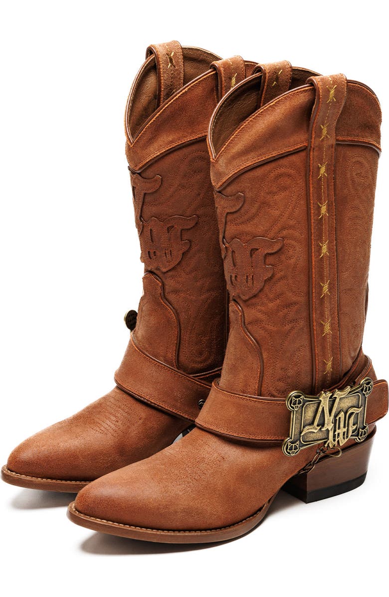 Naked Wolfe The Outlaw Western Boot, Alternate, color,