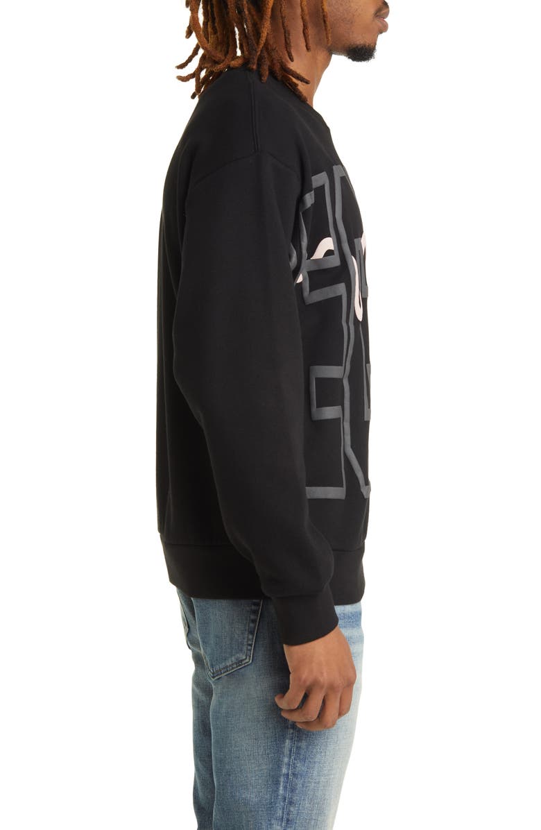 ICECREAM Pow Graphic Crewneck Sweatshirt, Alternate, color,