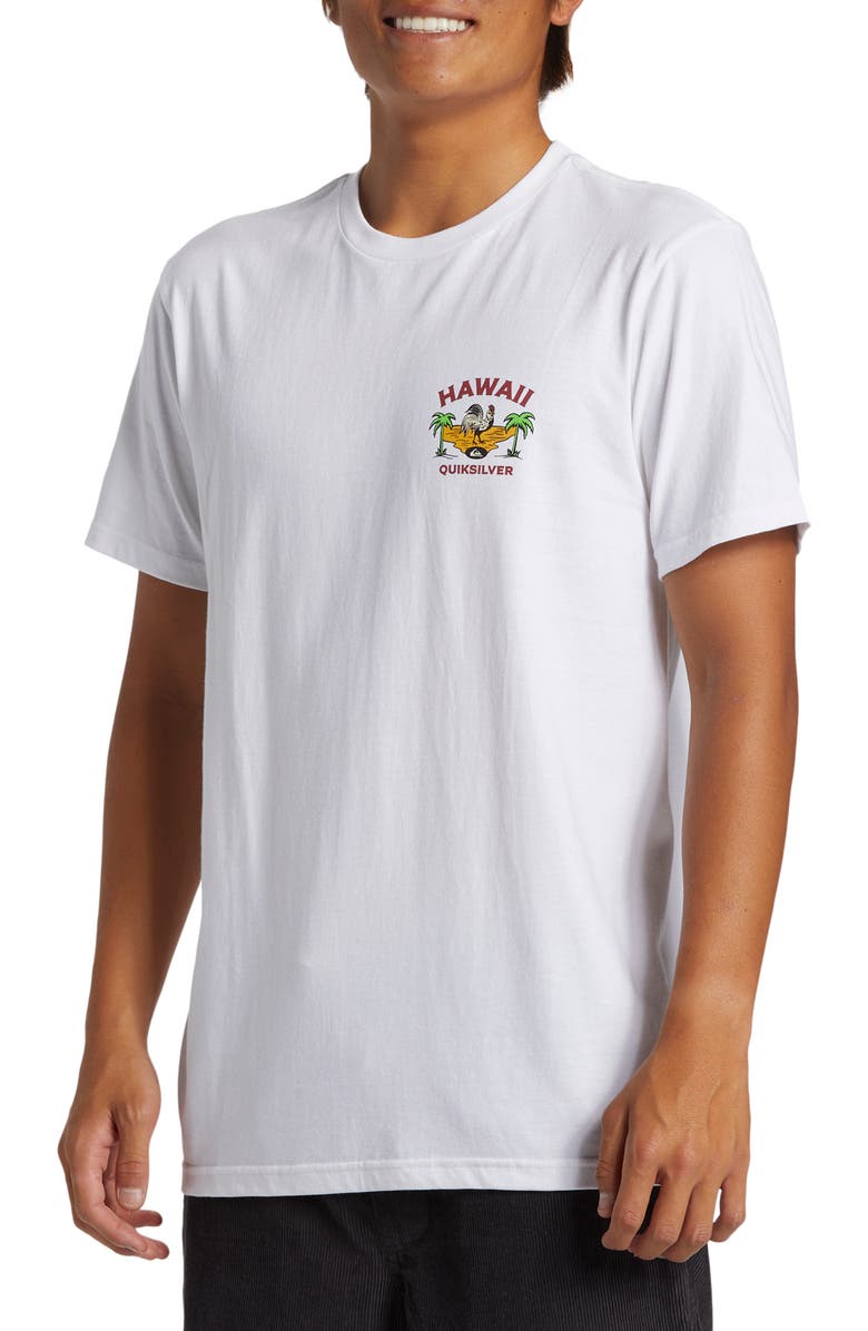 Quiksilver Hawaii Collection Big Man Graphic T-Shirt, Alternate, color, 