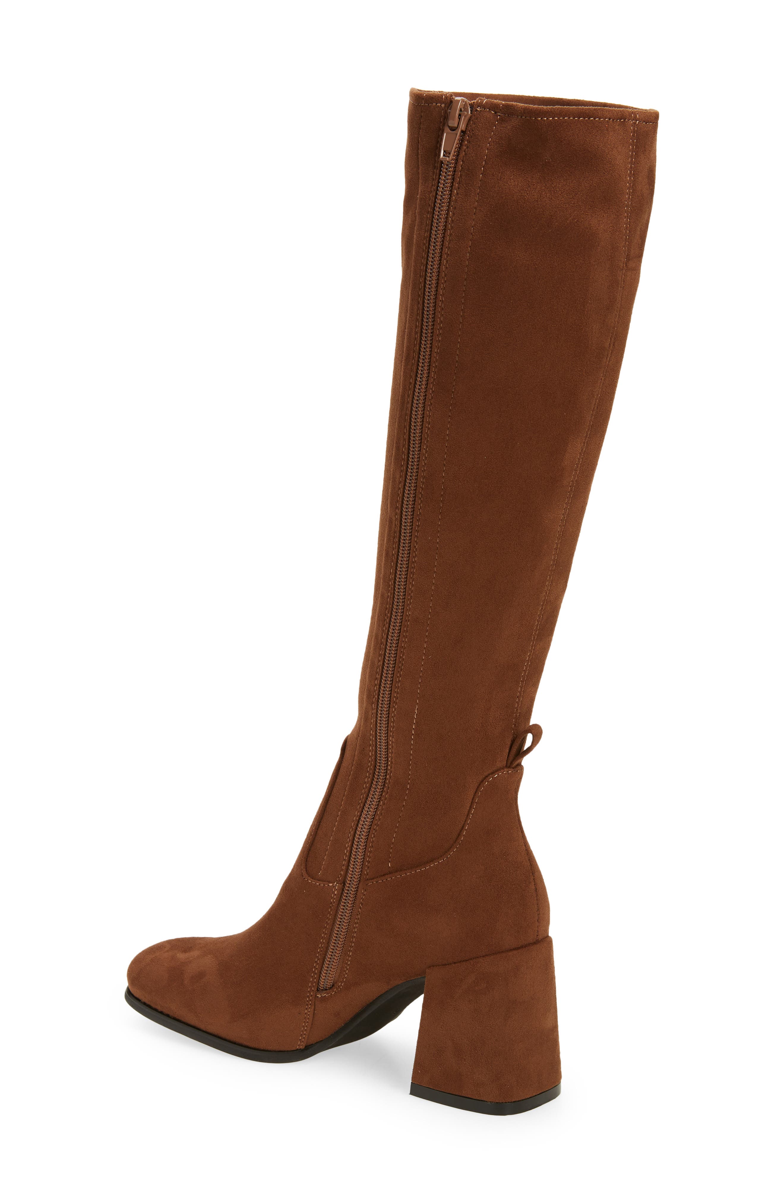 Jeffrey Campbell Hot Lava Boot, Alternate, color, Brown Suede