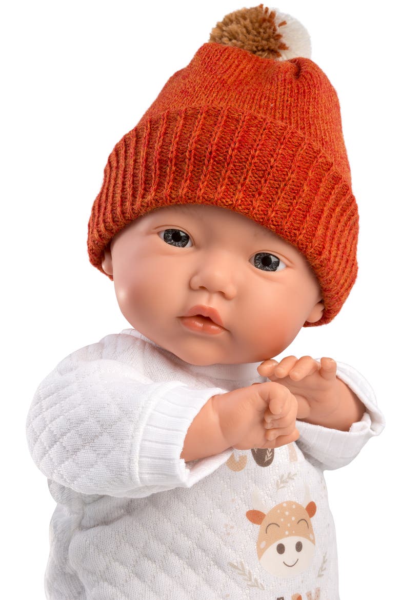 Aidan 13" Soft Body Articulated Baby Doll, Alternate, color, NO COLOR