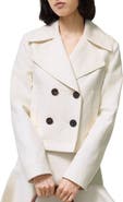 Burberry Cropped Cotton Jacket
