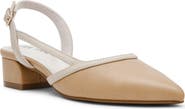 Anne Klein Untie Slingback Block Heel Pump