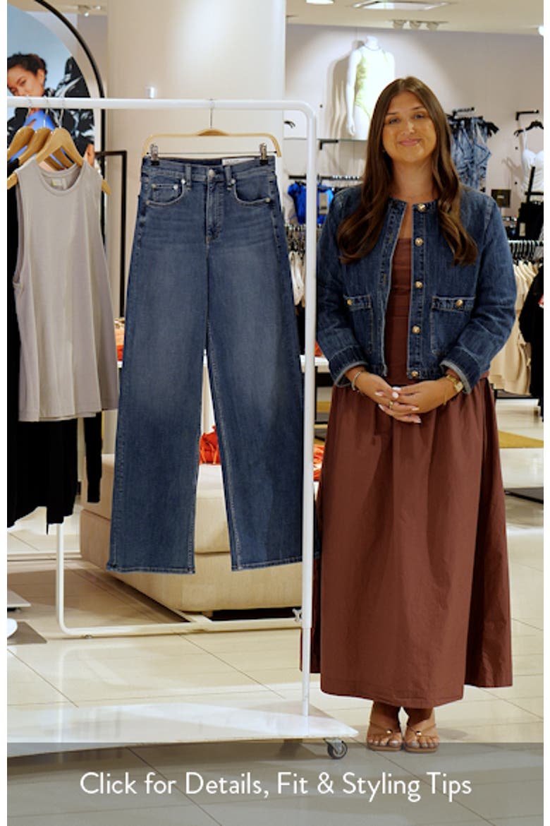 Flexi Andi High Waist Wide Leg Jeans video