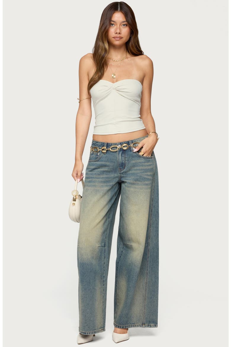 Low Rise Baggy Wide Leg Jeans, Alternate, color, BLUE-VINTAGE-WASHED