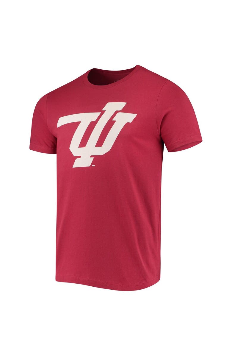 HOMEFIELD Men's Homefield Crimson Indiana Hoosiers Vintage Flying IU 1983 Helmet Cotton T-Shirt, Alternate, color, 