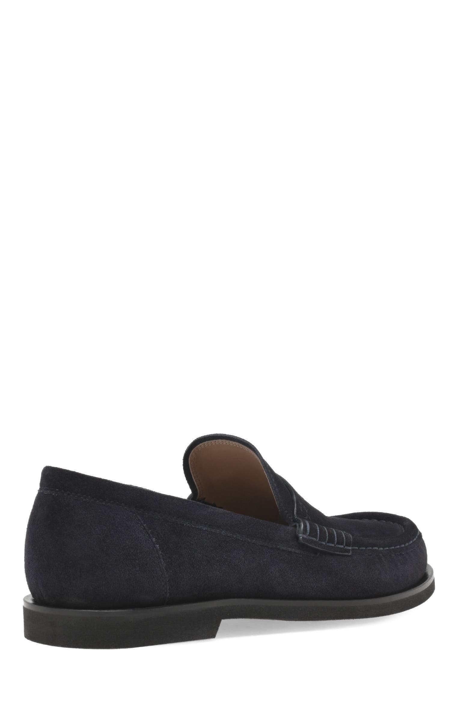 Vernon Mocassin, Alternate, color, Blue Suede Leather