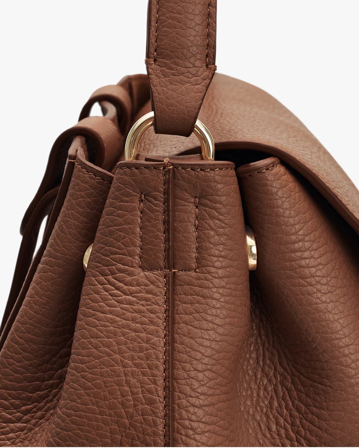 Leather Backpack 16-inch, Alternate, color, Dark Chestnut