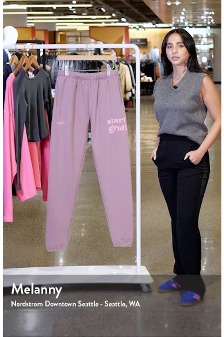 Start with Gratitude Sweatpants video