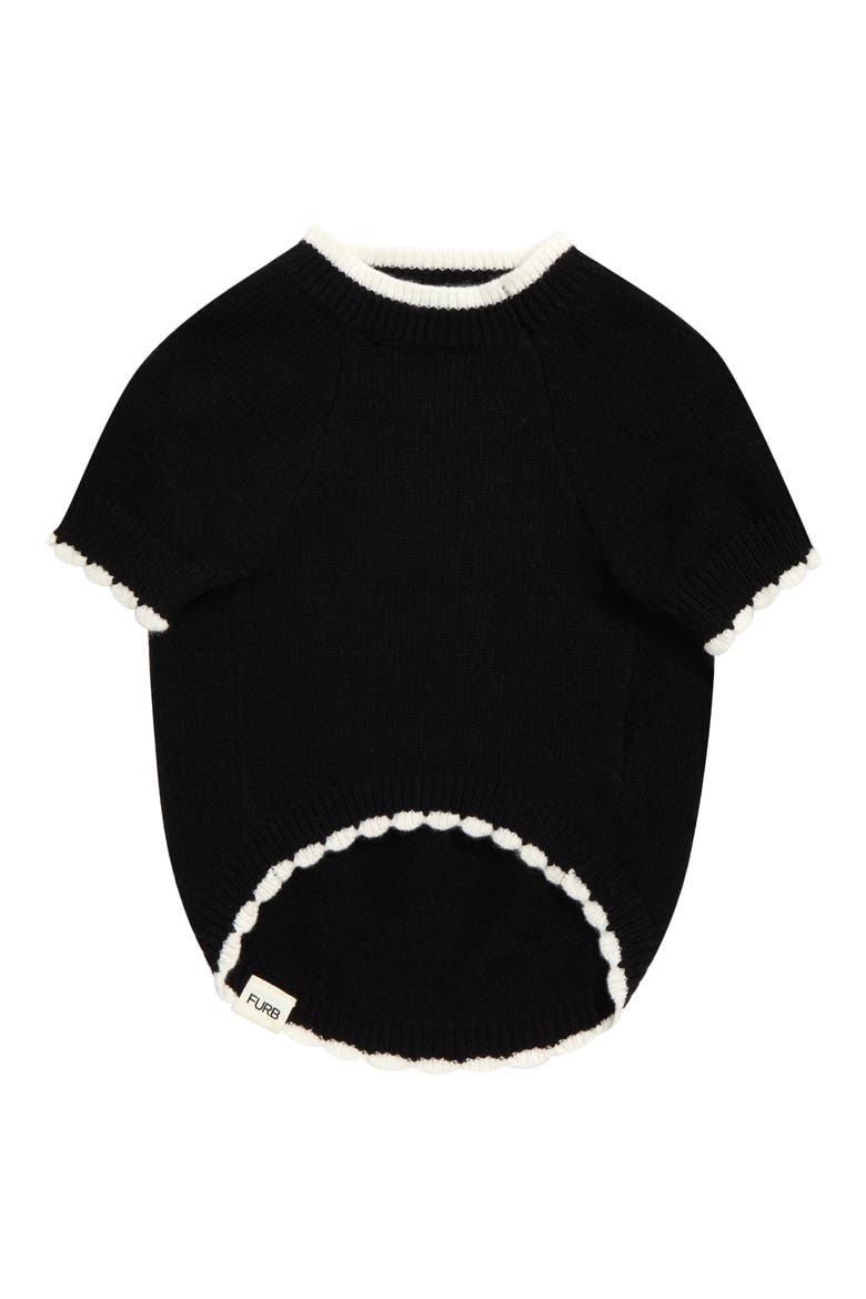 Ghost Pet Sweater, Alternate, color, BLACK