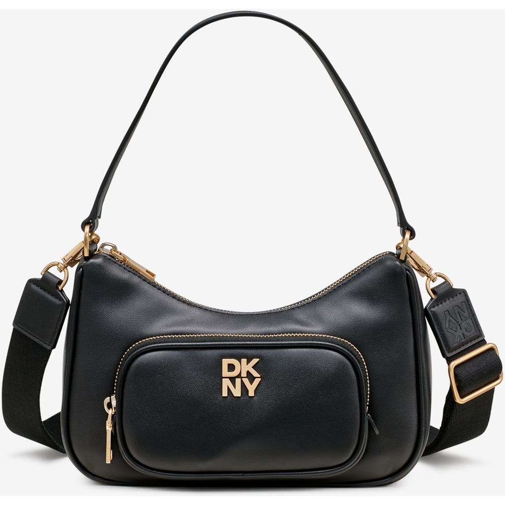 Dkny Philo Tz Shoulder In Blk/black