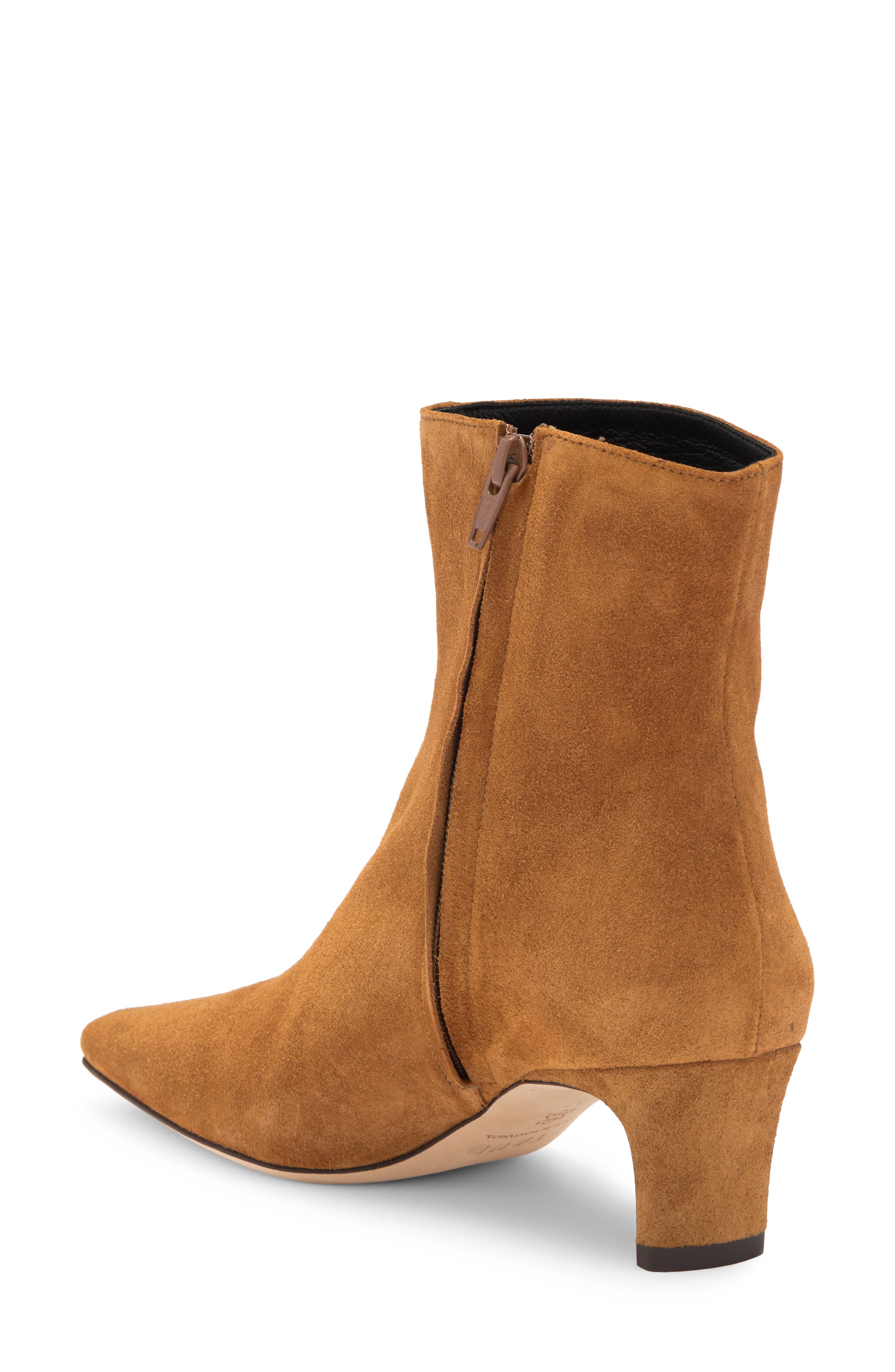 STAUD Wally Ankle Boot, Alternate, color, Cacao
