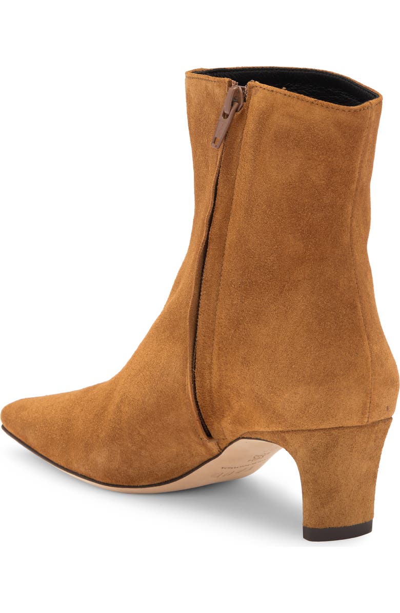 STAUD Wally Ankle Boot, Alternate, color, Cacao