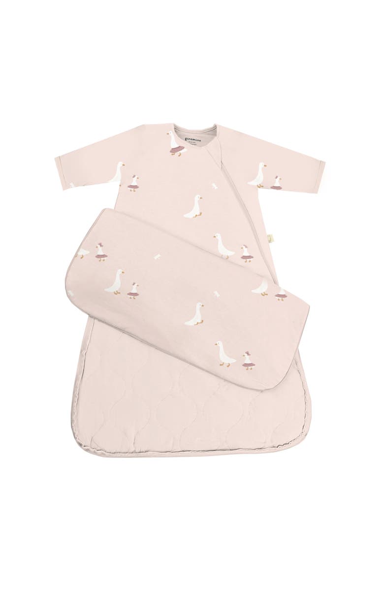 gunamuna Long Sleeve Sleep Sack Duvet 1.0 TOG - Baby, Main, color, Tutu Goose