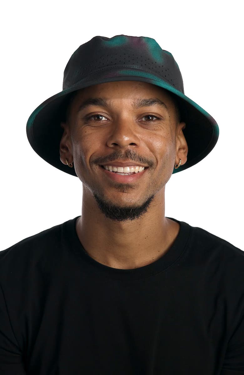 Melin Hydro Caddy Aura Bucket Hat, Alternate, color, Northern Aura