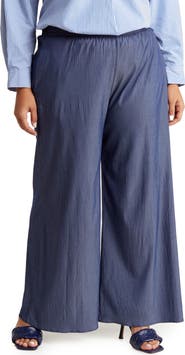 Renee C Pleated Straight Leg Pants