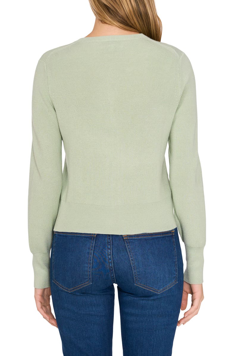 CeCe Crewneck Cardigan, Alternate, color,