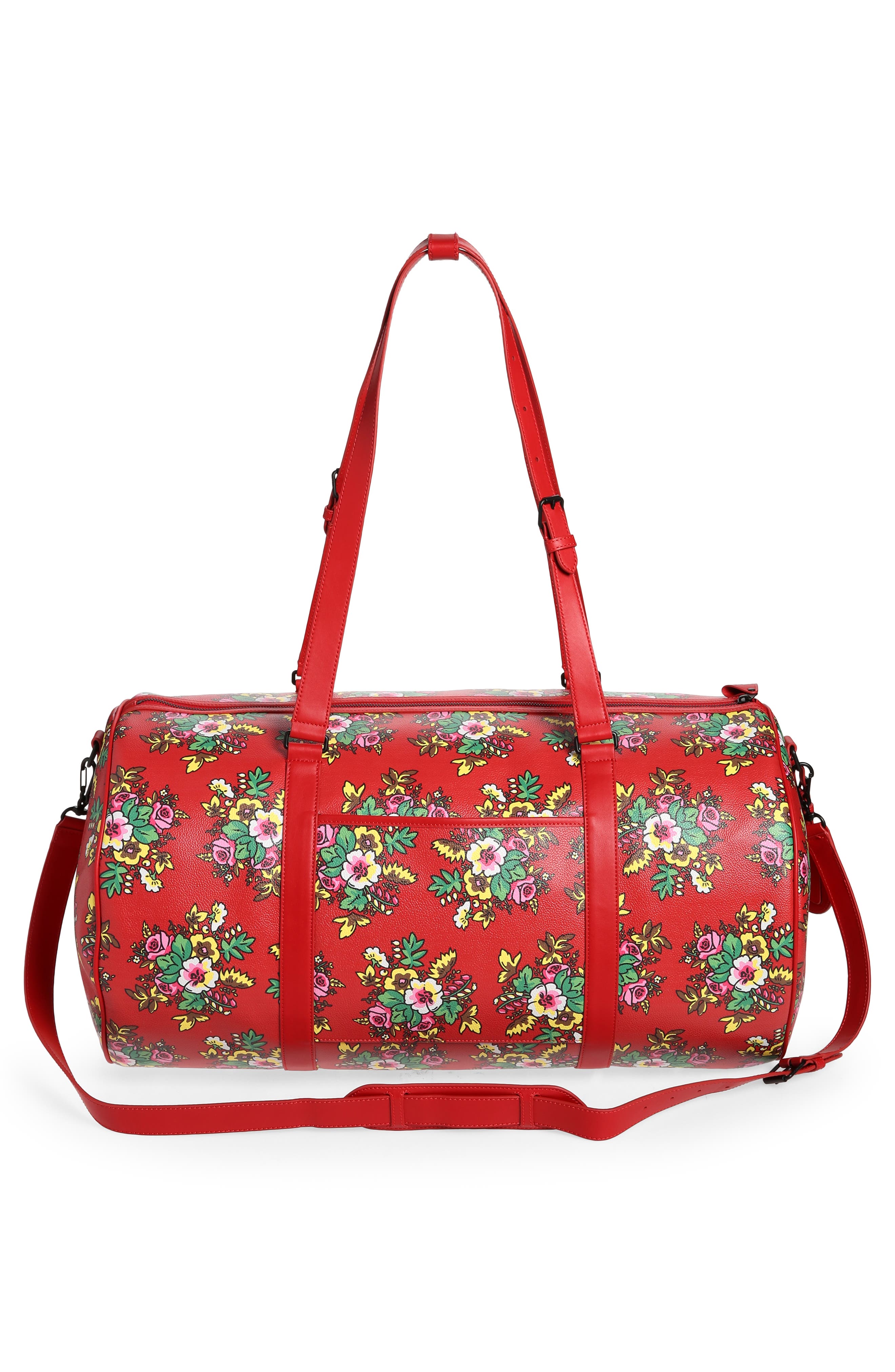 KENZO Large Courier Faux Leather Tote, Alternate, color, 